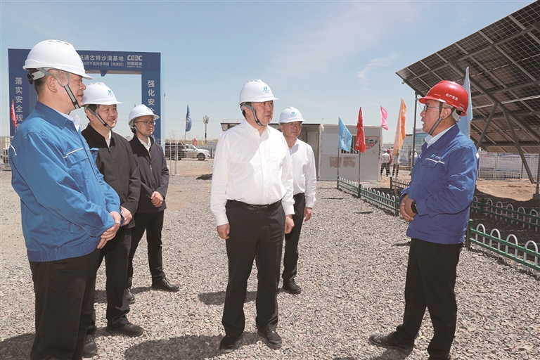 昌吉州领导在奇台县调研